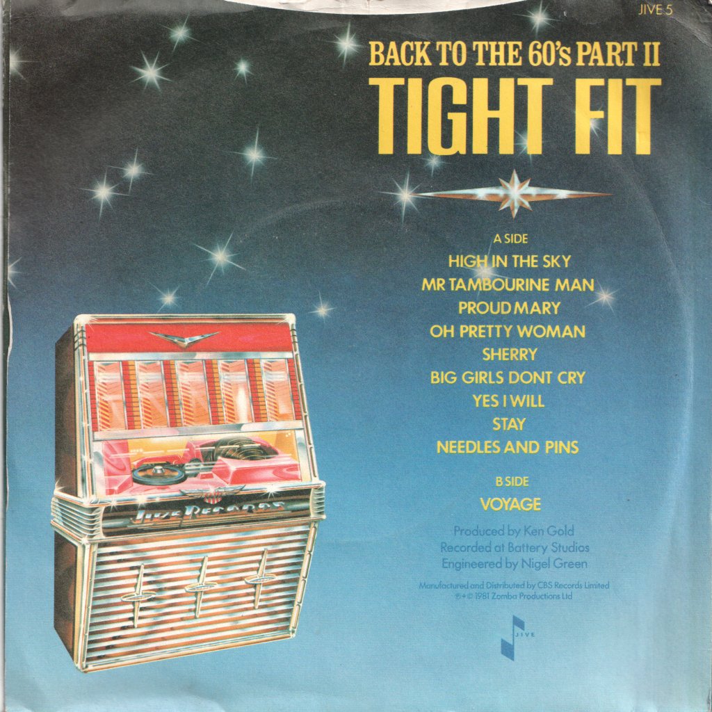 Tight Fit - Back To The 60'S Part 2 - 7 Inch