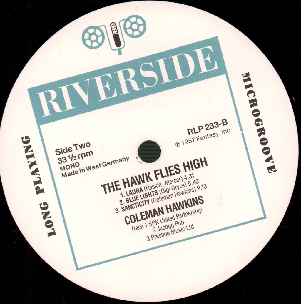 Coleman Hawkins - Hawk Flies High - Lp