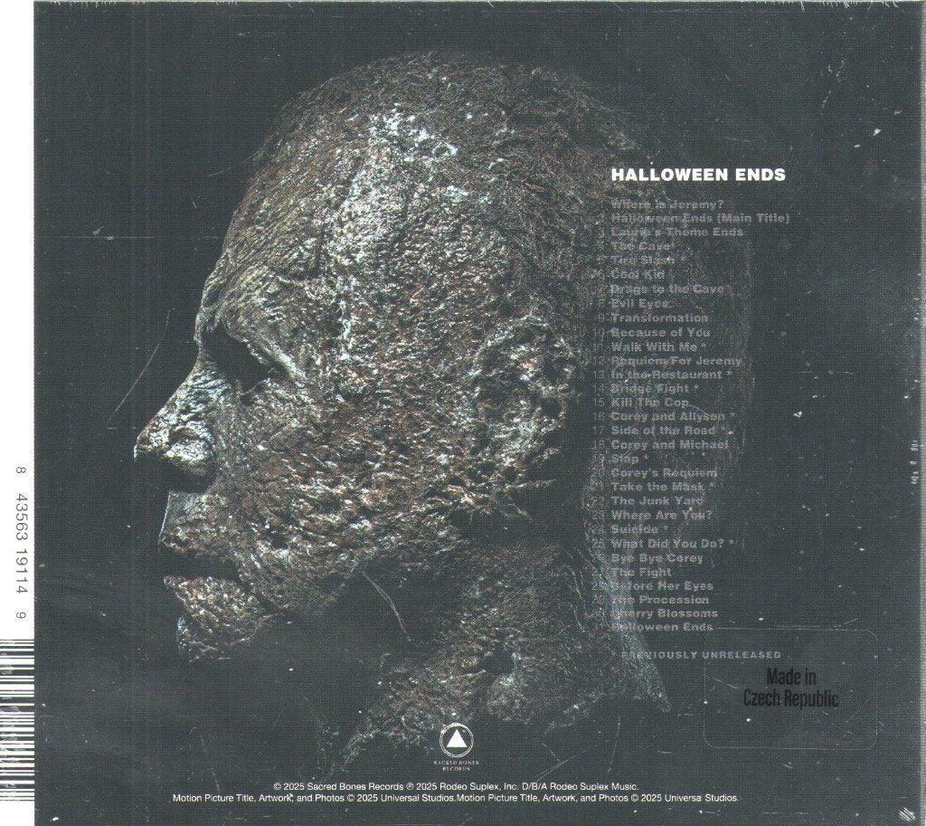 John Carpenter, Cody Carpenter and Daniel Davies - Halloween Ends: Original Motion Picture Soundtrack (Expanded Edition) - Cd