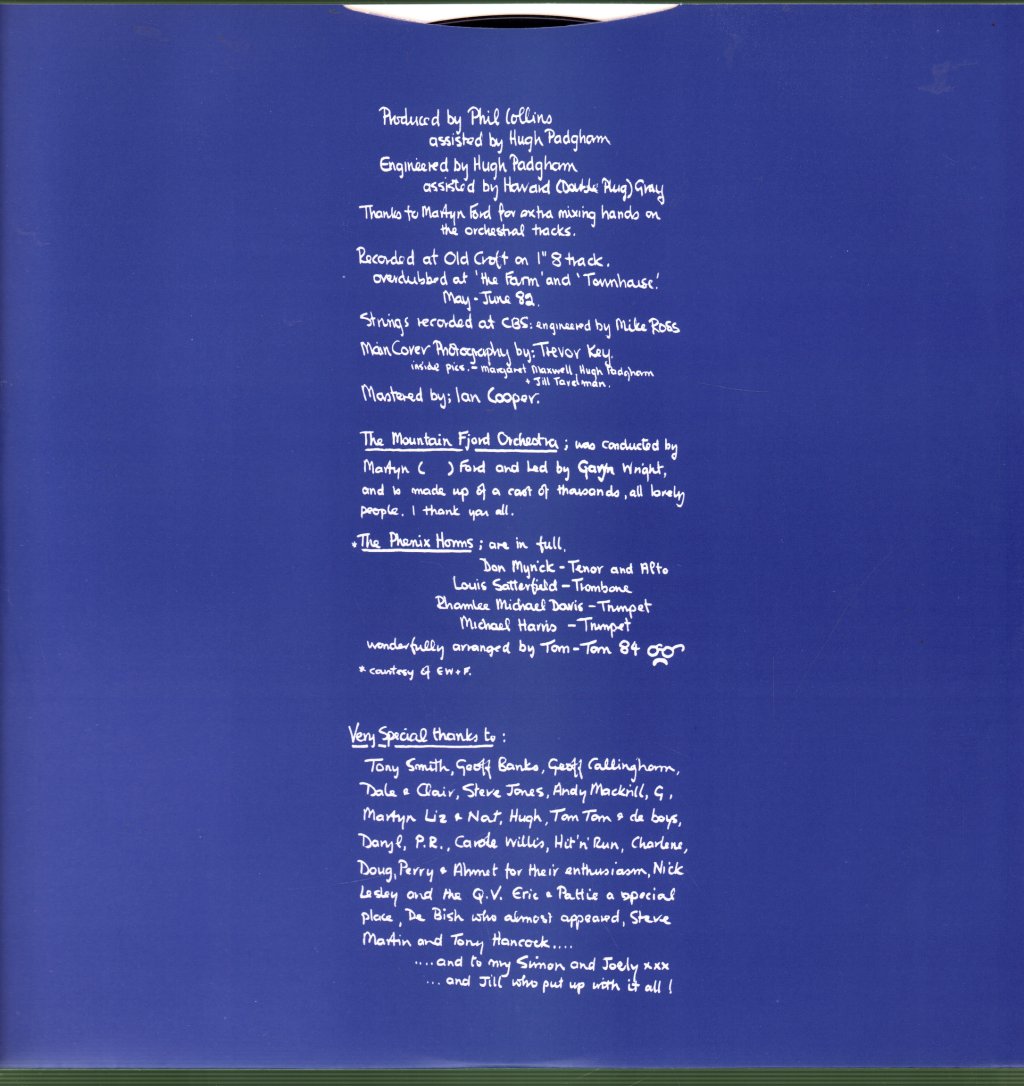 Phil Collins - Hello I Must Be Going - Lp