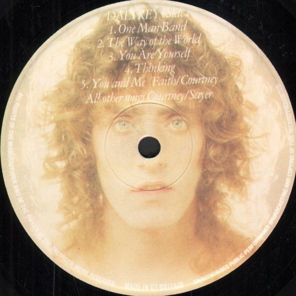 Roger Daltrey - Daltrey - Lp
