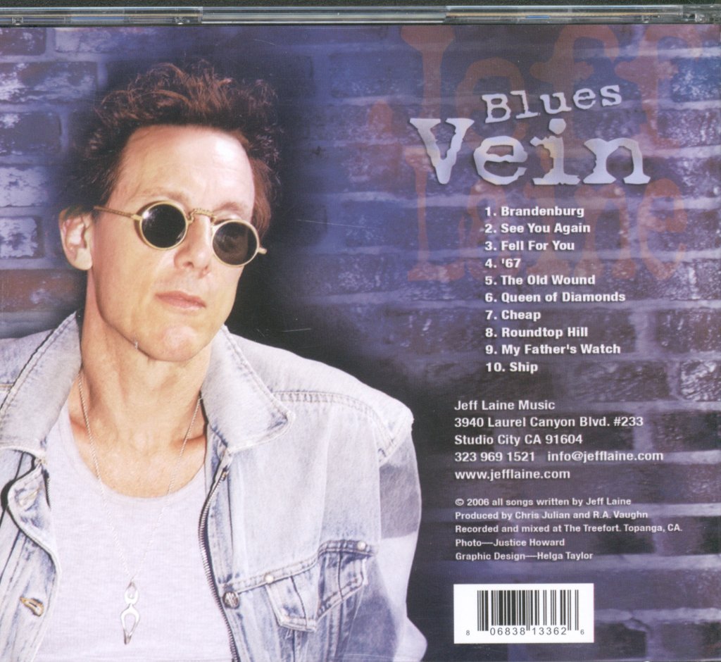 Jeff Laine - Blues Vein - Cd