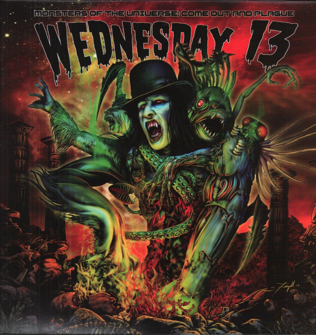 Wednesday 13 - Monsters Of The Universe: Come Out And Plague - Double Lp