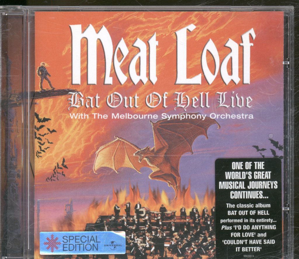 Meat Loaf - Bat Out Of Hell Live - Cd
