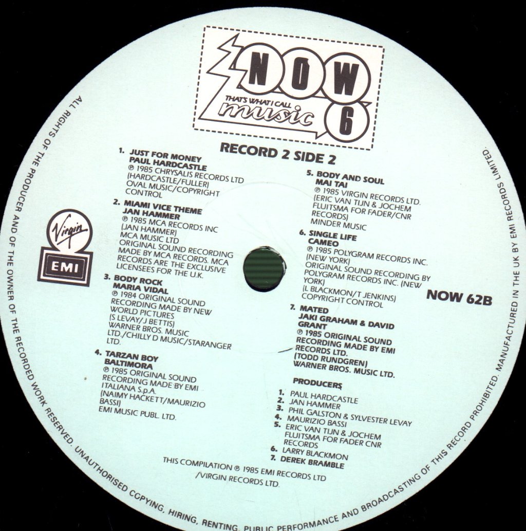 Various Artists - Now That's What I Call Music 6 - Double Lp