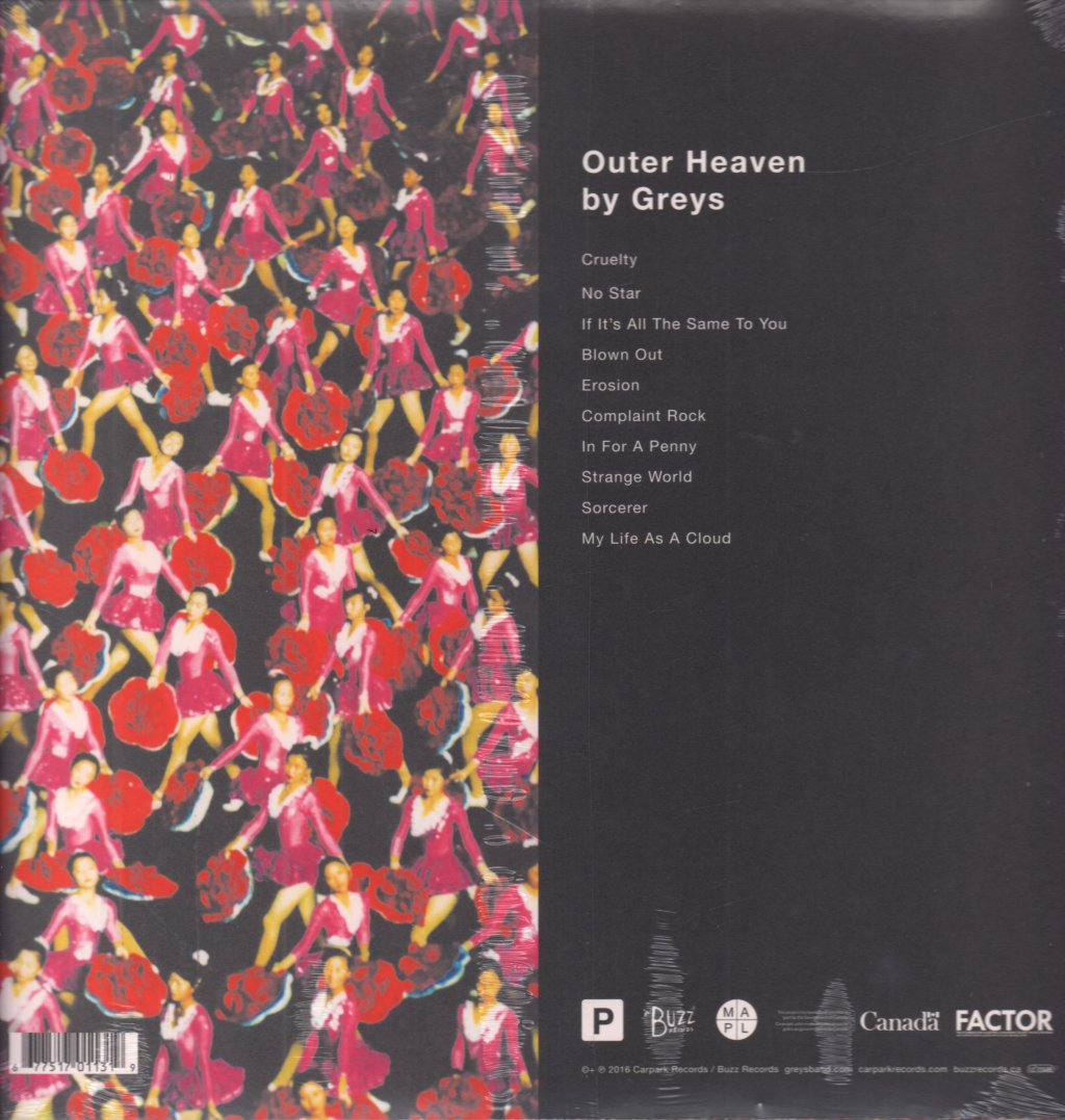 Greys - Outer Heaven - Lp
