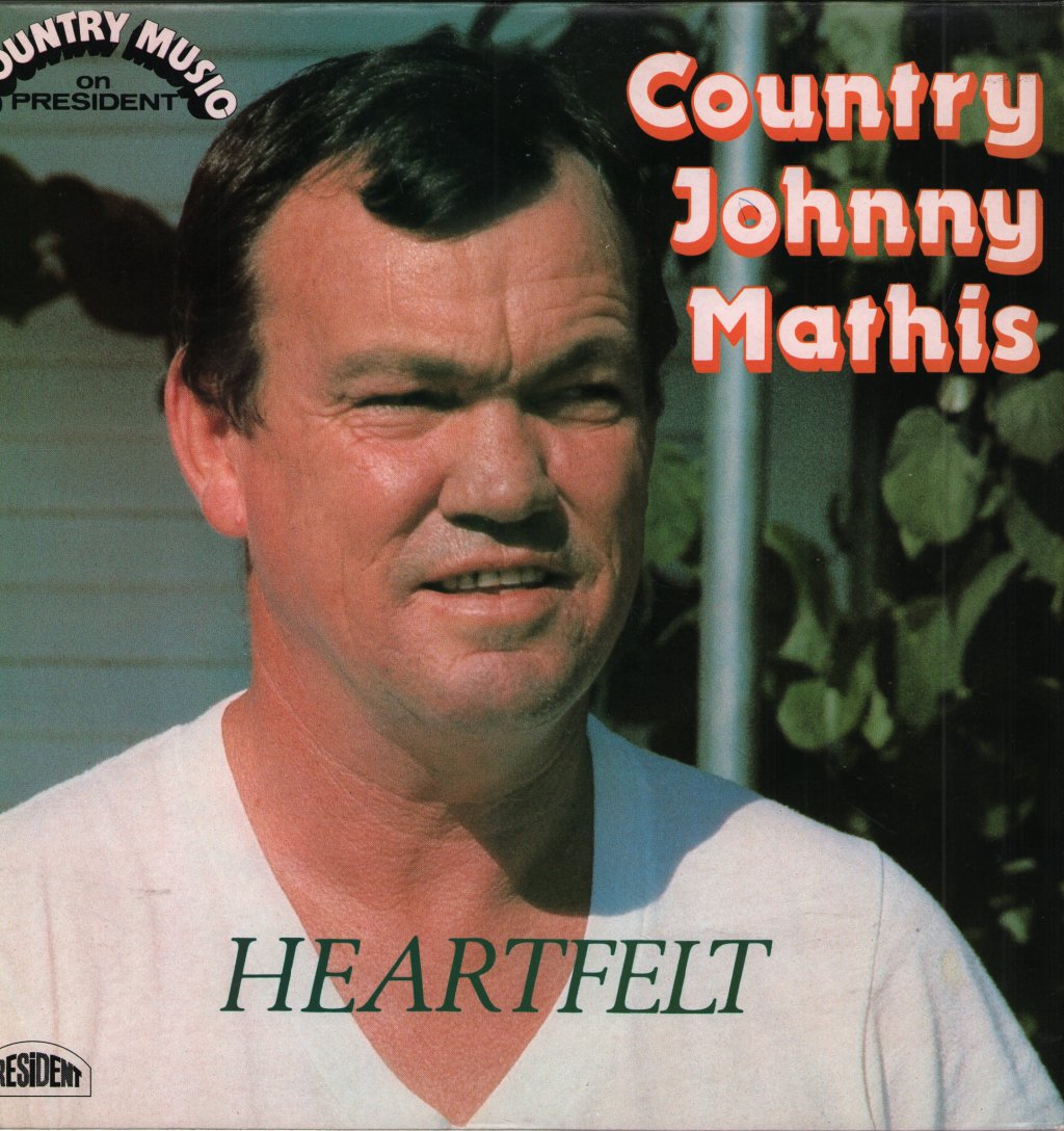 Country Johnny Mathis - Heartfelt - Lp