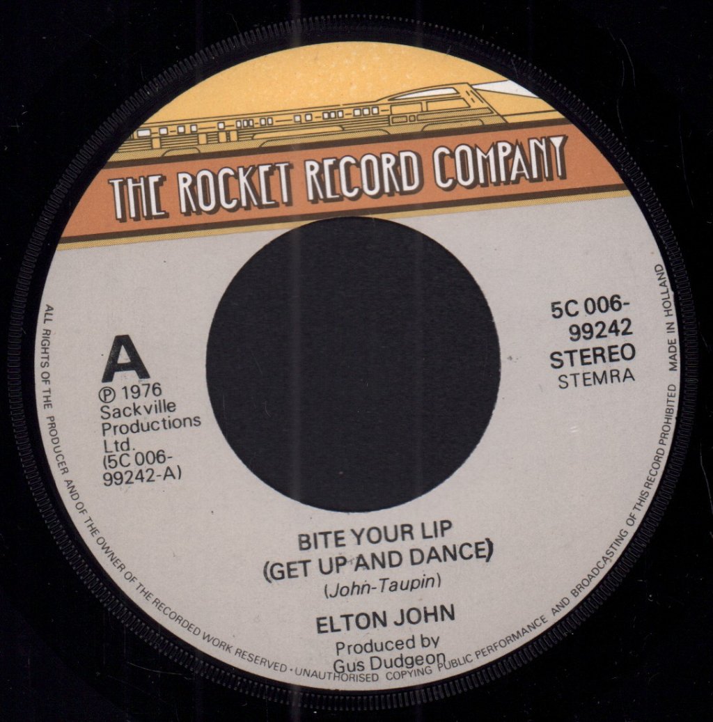 Elton John And Kiki Dee - Bite Your Lip - 7 Inch