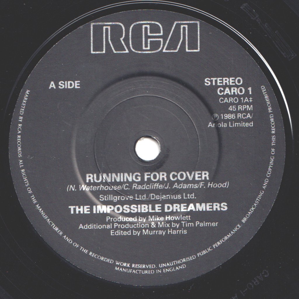 Impossible Dreamers - Running For Cover - 7 Inch