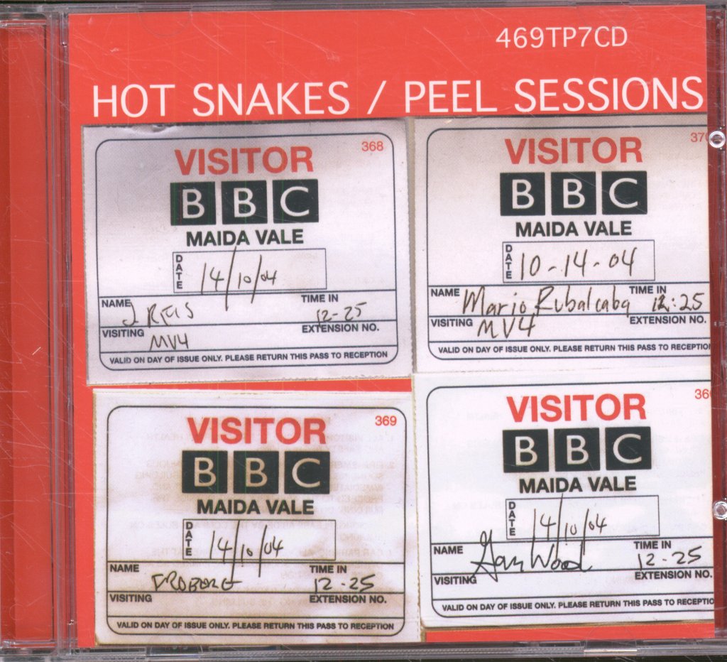 Hot Snakes - Peel Sessions - Cd