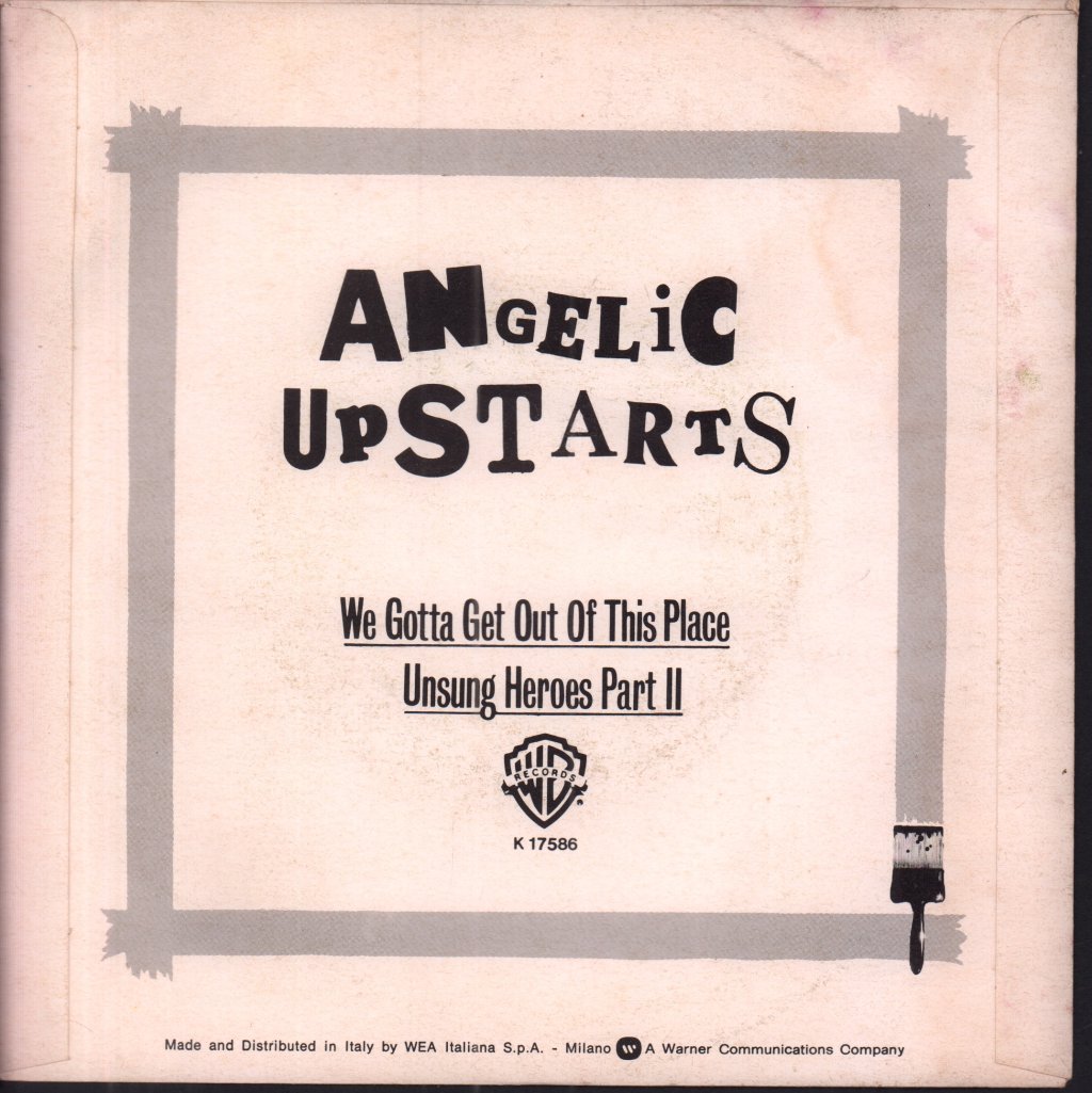 Angelic Upstarts - We Gotta Get Out Of This Place - 7 Inch