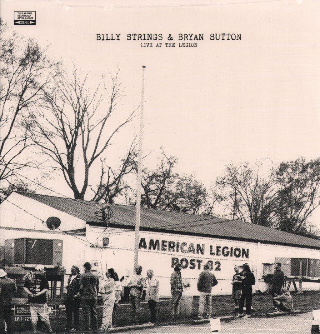 Billy Strings & Bryan Sutton - Live At the Legion - Double Lp