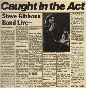 Steve Gibbons Band - Caught In The Act - Lp