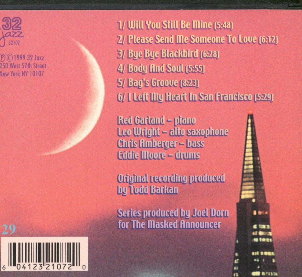 Red Garland - I Left My Heart - Cd
