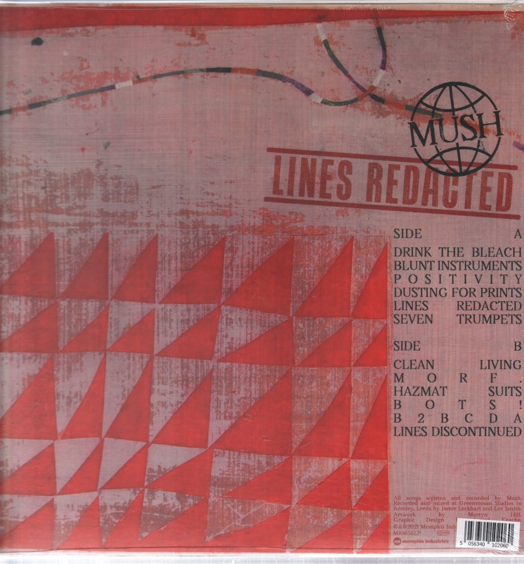 Mush - Lines Redacted - Lp