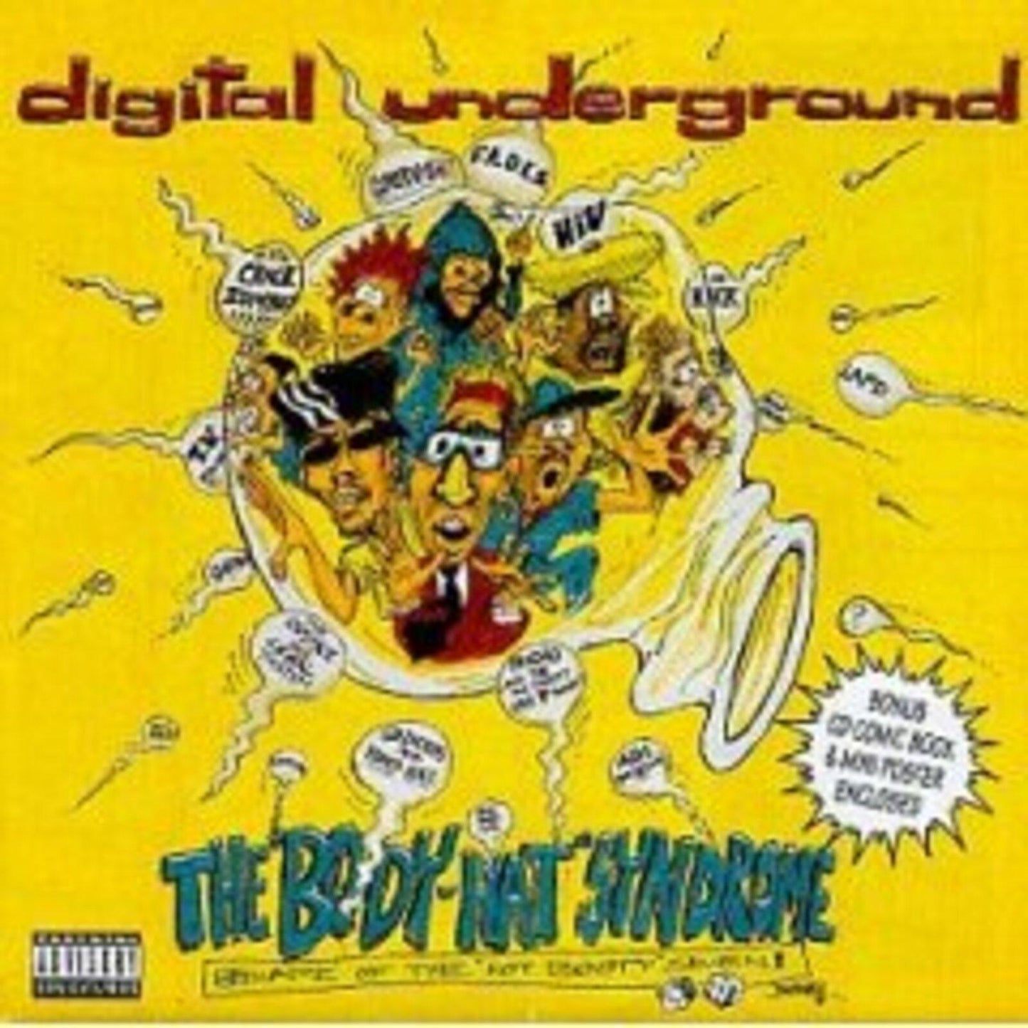 Digital Underground - Body-Hat" Syndrome - Double Lp