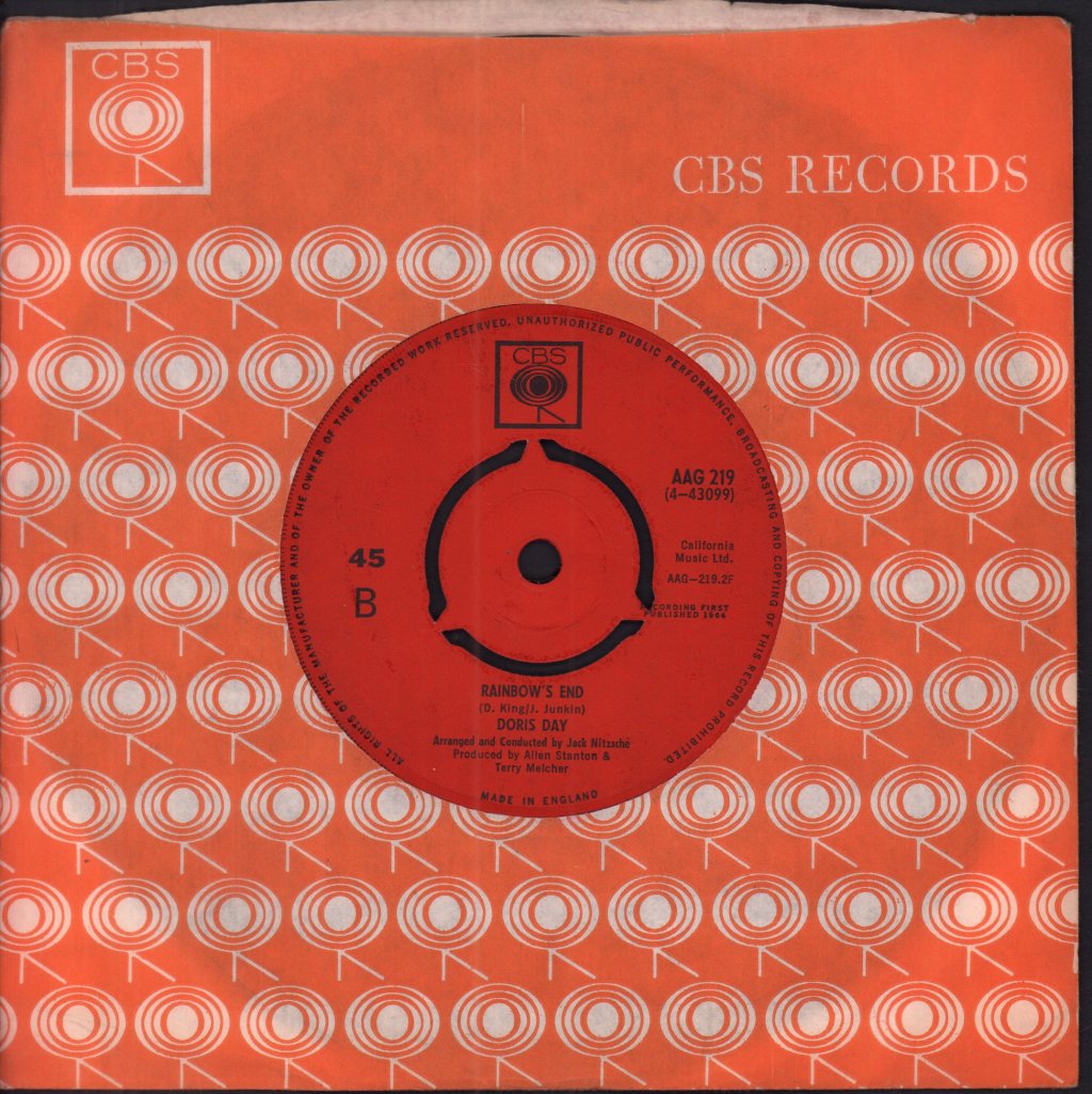 Doris Day - Oowee Baby - 7 Inch