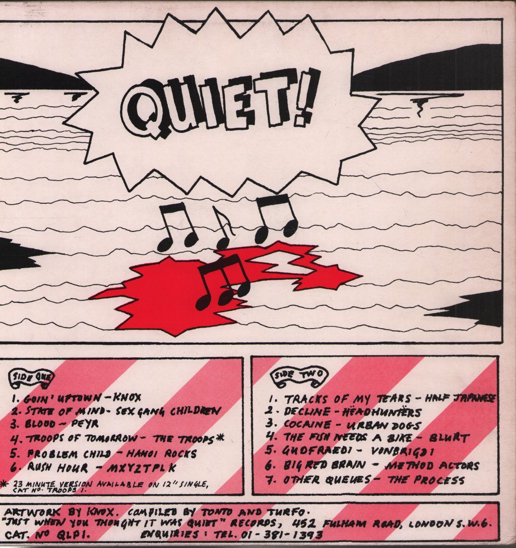 Various Artists - Just When You Thought It Was Quiet - Lp
