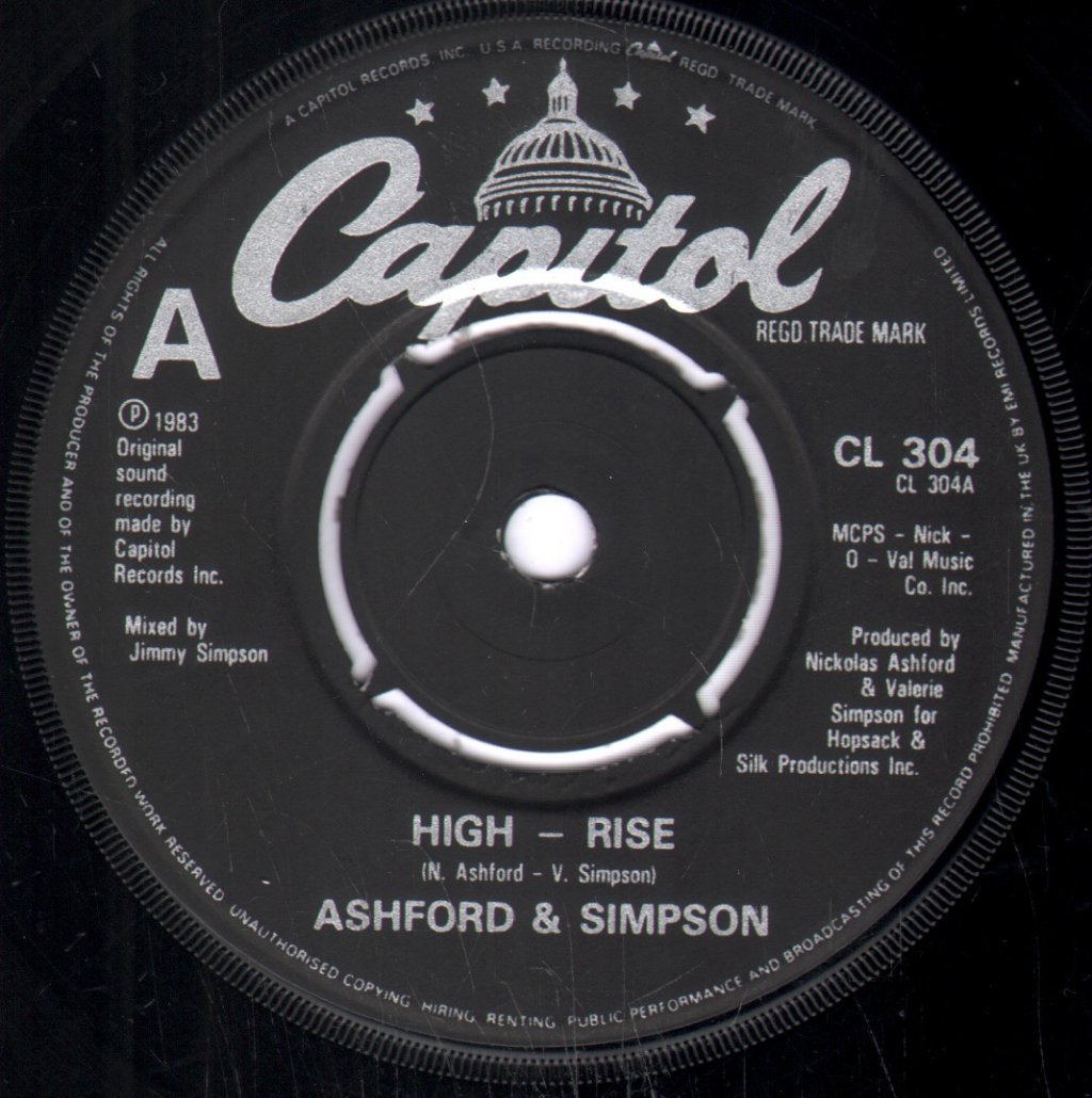 Ashford And Simpson - High Rise - 7 Inch