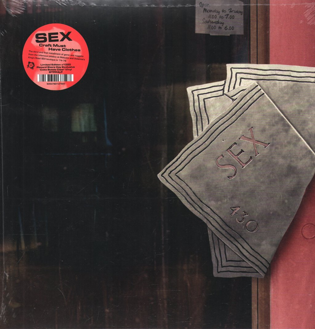 Various Artists - Sex: Craft Must Have Clothes (RSD2026) - Lp