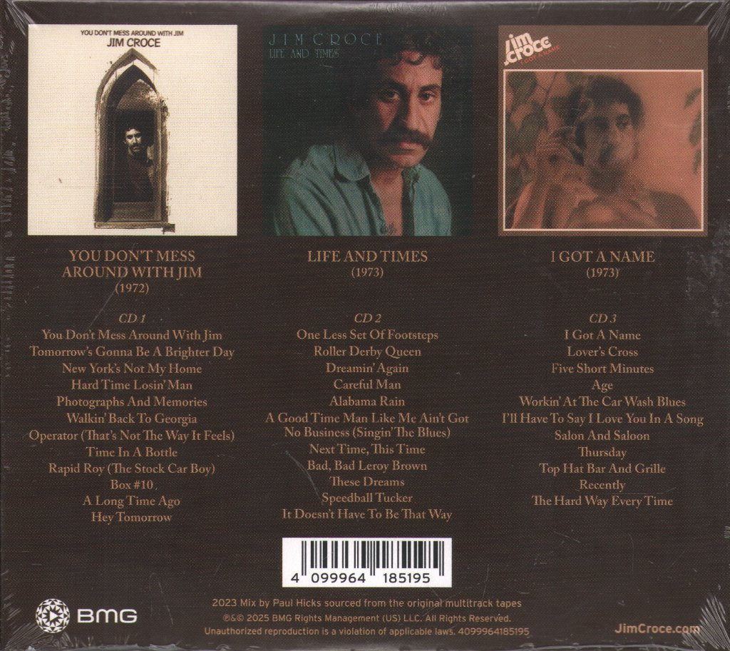 Jim Croce - The Definitive Croce - Triple Cd