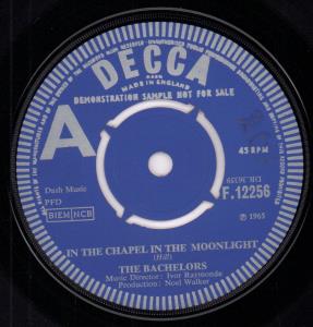 Bachelors - In The Chapel In The Moonlight - 7 Inch