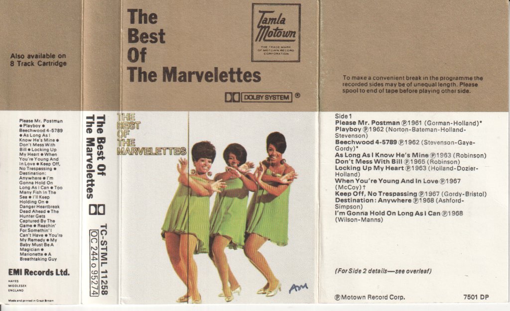 Marvelettes - Best Of The Marvelettes - Cassette