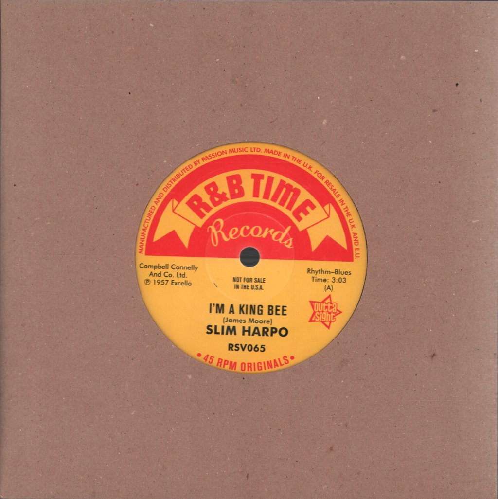 Slim Harpo - I'm A King Bee - 7 Inch
