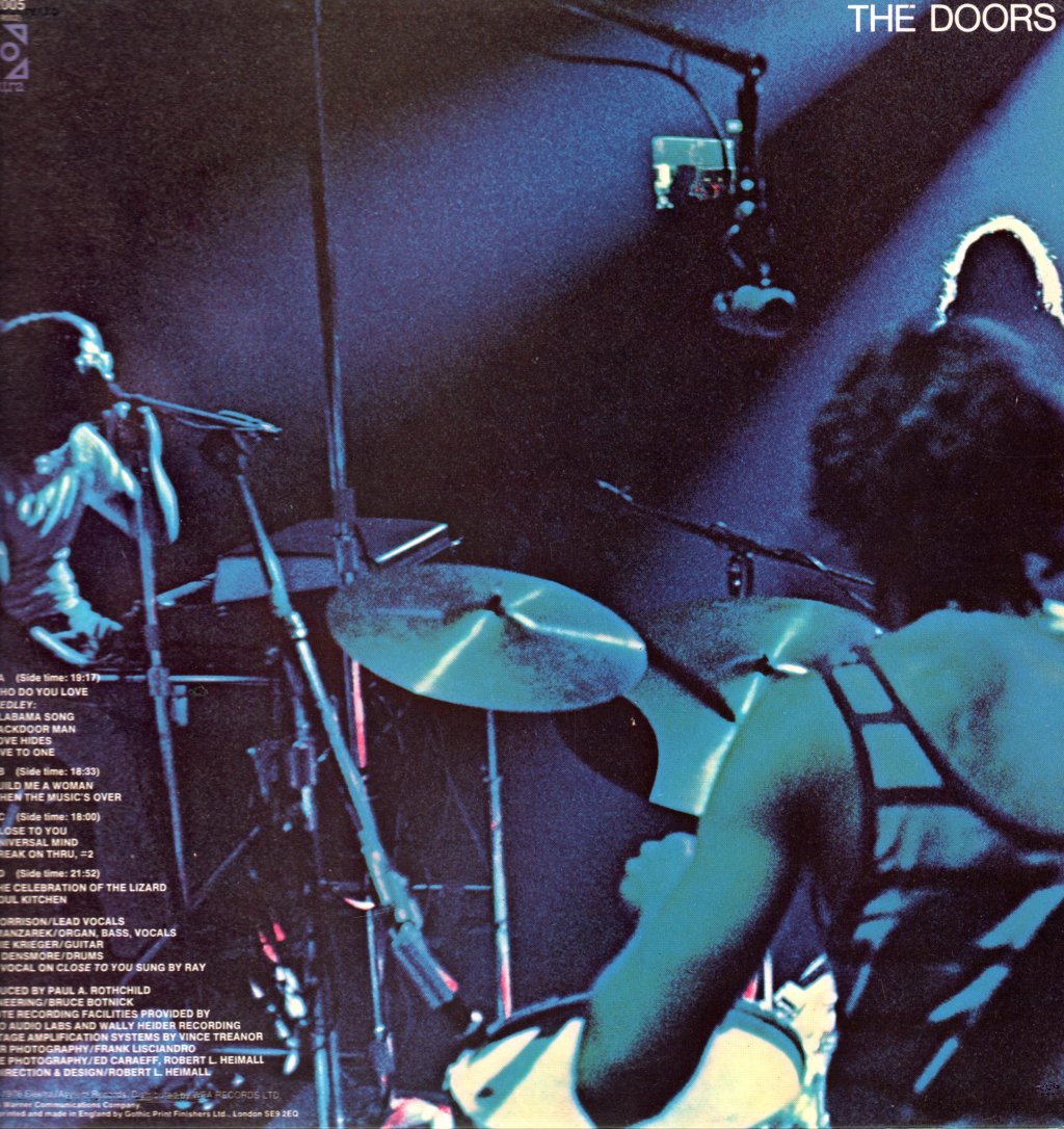Doors - Absolutely Live - Double Lp