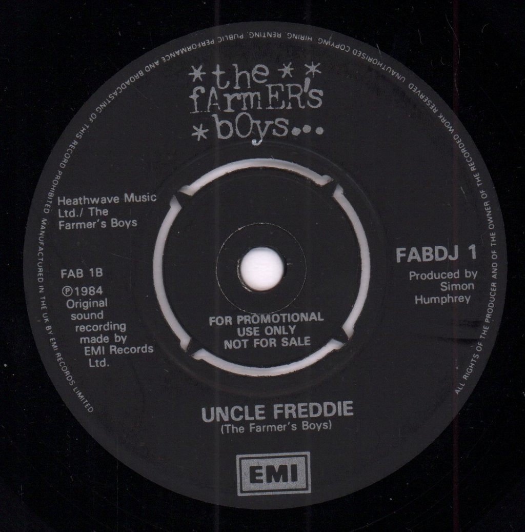 Farmer's Boys - Apparently - 7 Inch