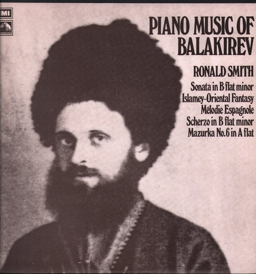 Ronald Smith - Piano Music Of Balakirev - Lp