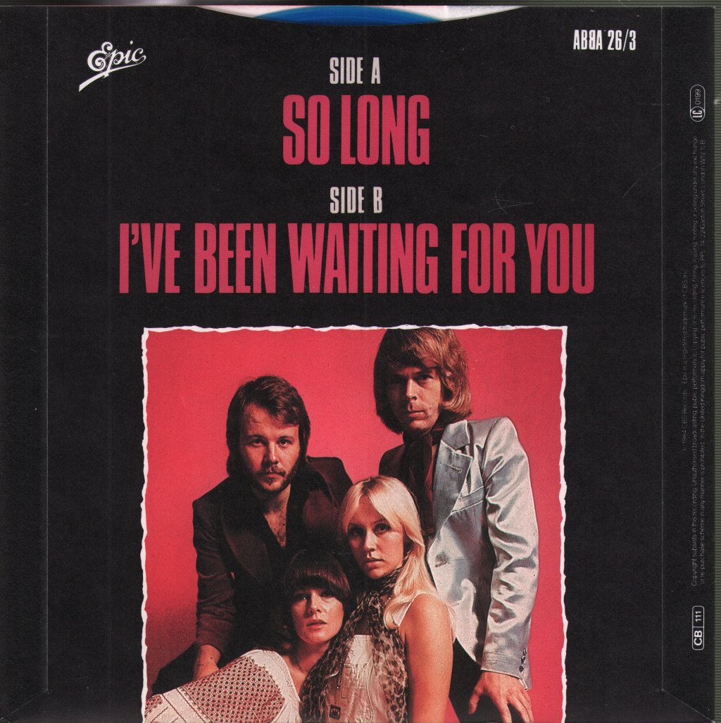ABBA - So Long - 7 Inch