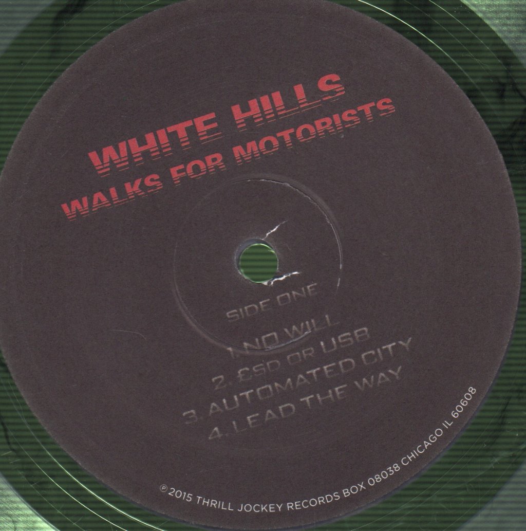 White Hills - Walks For Motorists - Lp