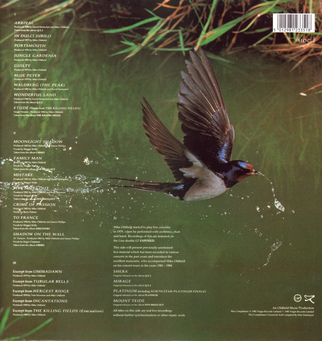 Mike Oldfield - Complete - Double Lp