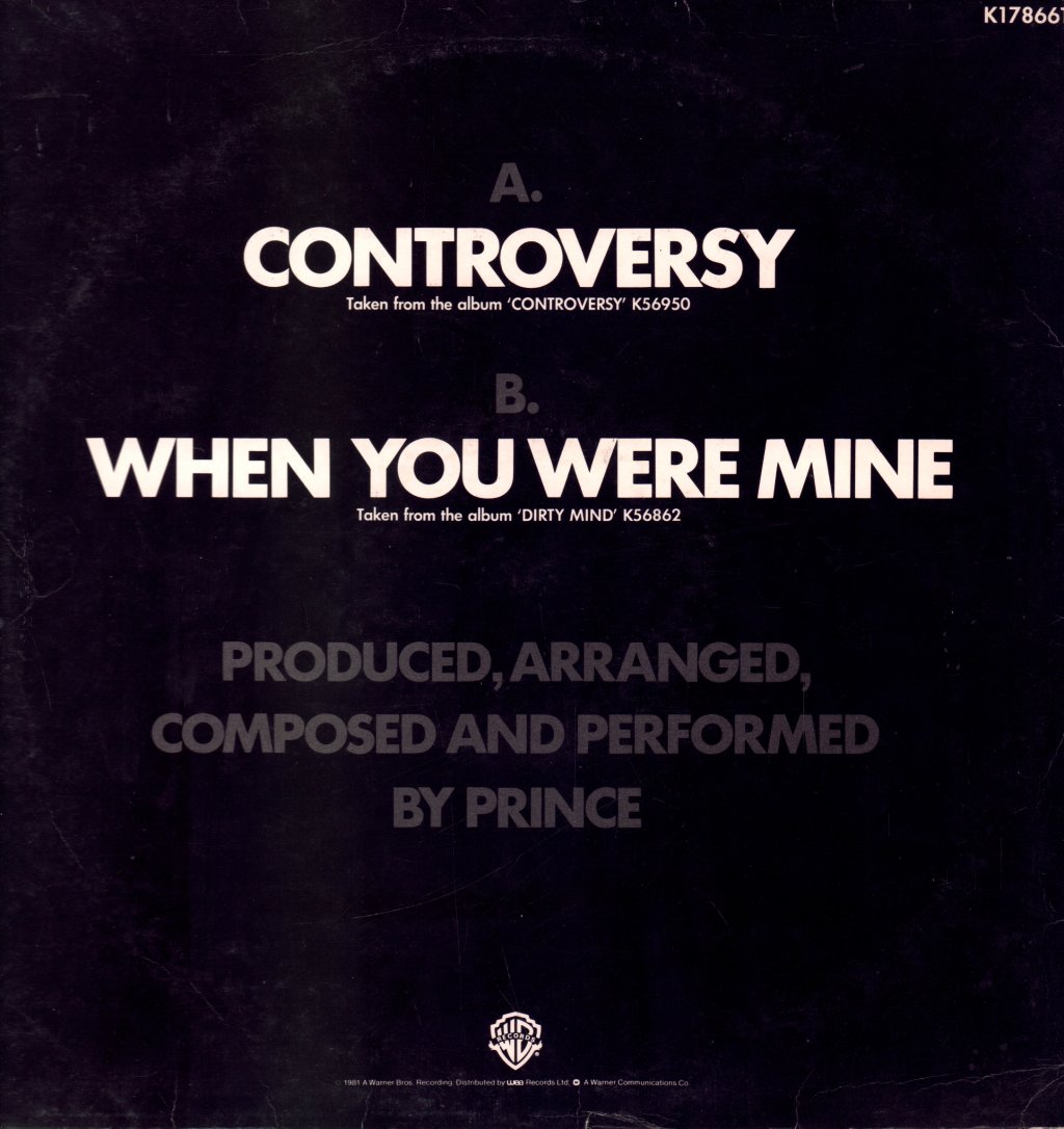 Prince - Controversy - 12 Inch