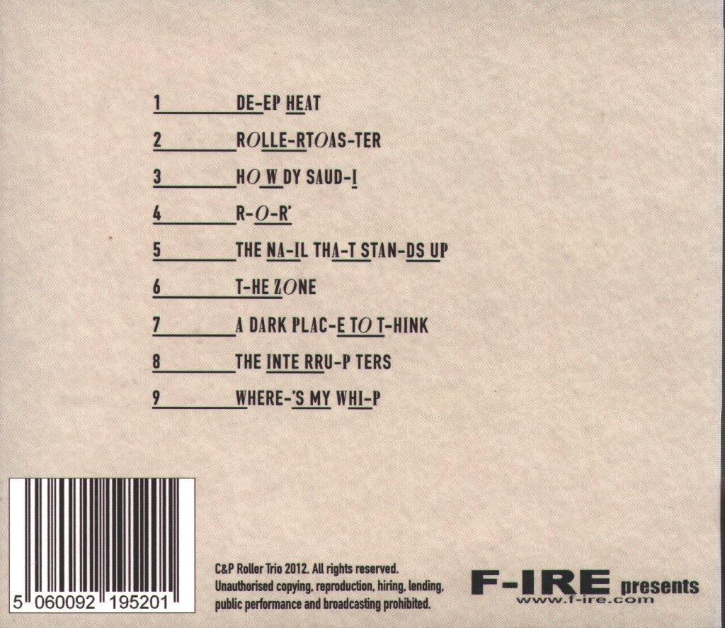 Roller Trio - Roller Trio - Cd