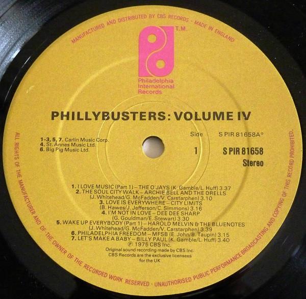 Various Artists - Phillybusters Vol IV - Lp
