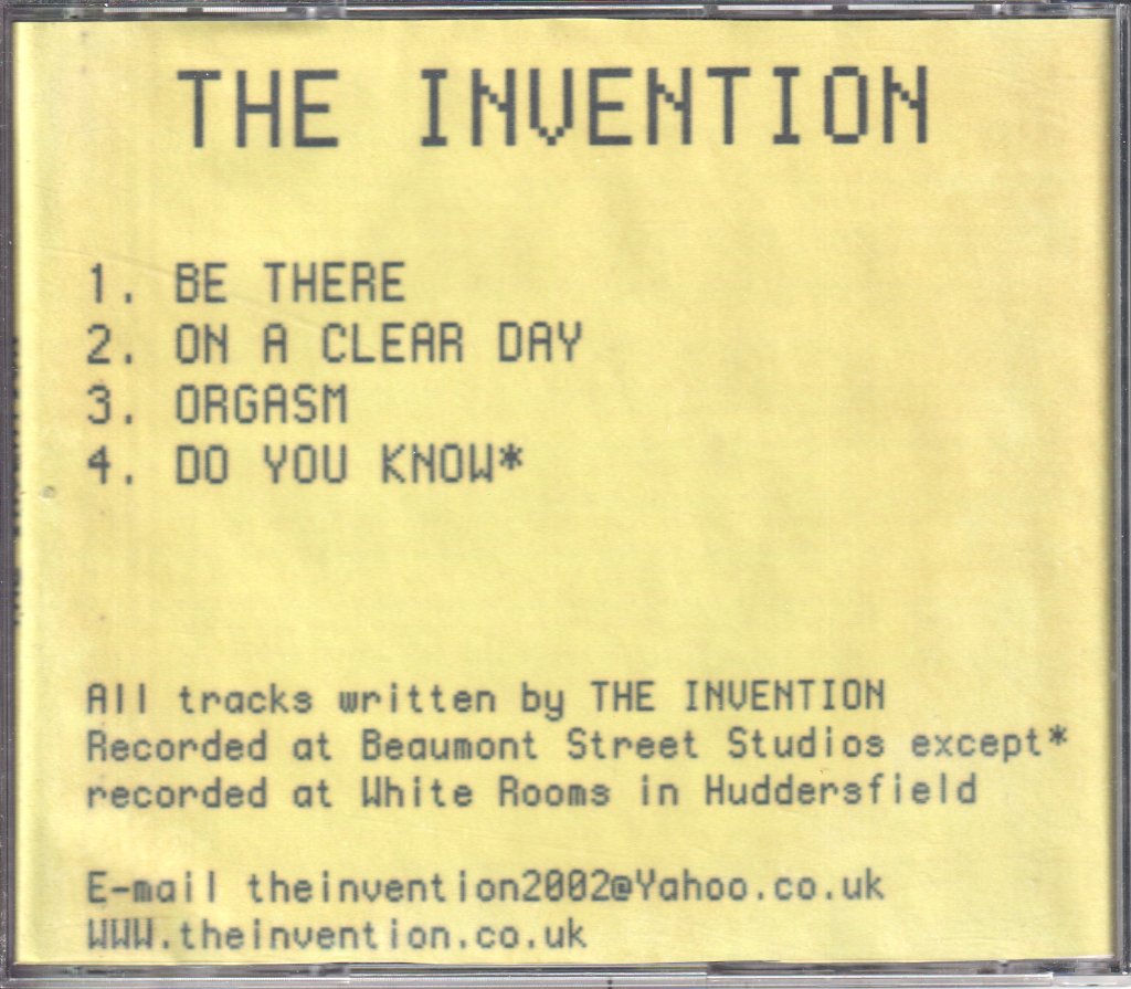 Invention - be there - Cdr