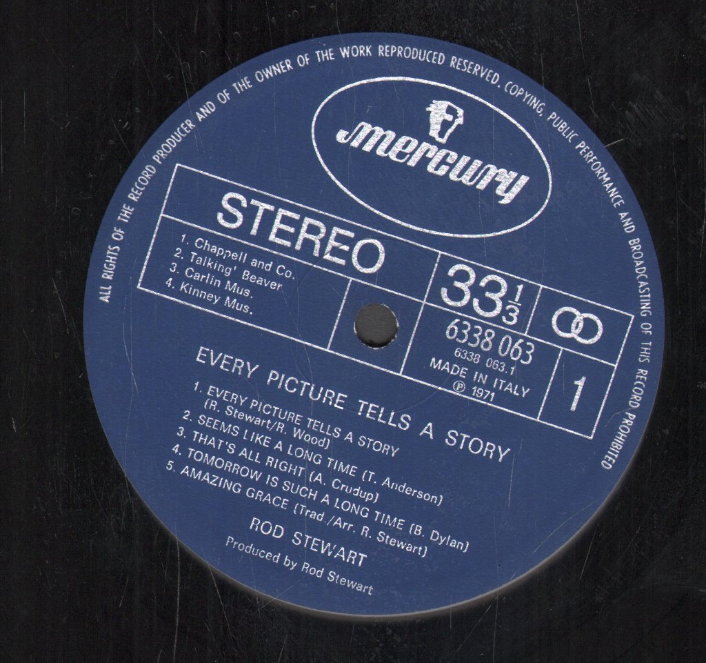 Rod Stewart - Every Picture Tells A Story - Lp
