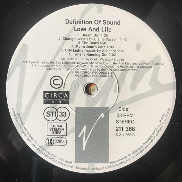 Definition Of Sound - Love And Life: A Journey With The Chameleons - Lp