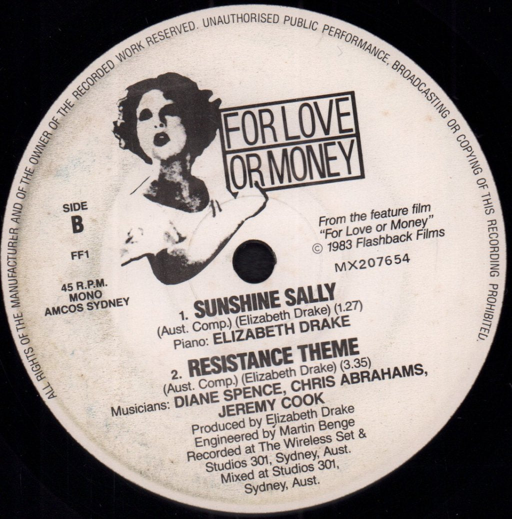 Various Artists - For Love Or Money - 7 Inch