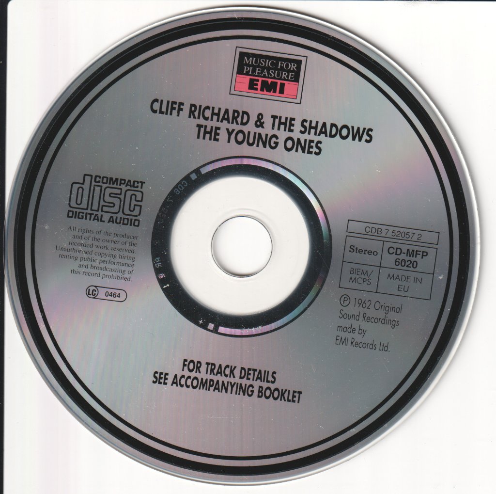 Cliff Richard & The Shadows - Young Ones - Cd