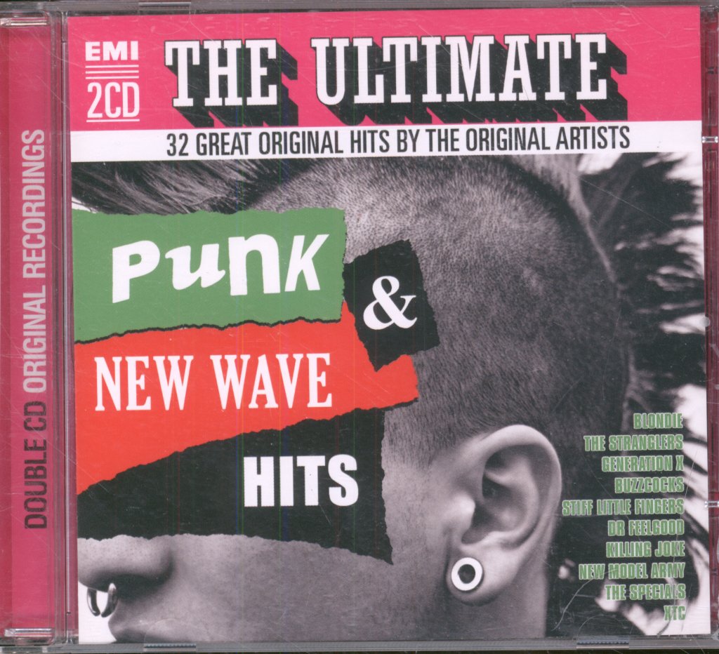 Various Artists - Ultimate Punk & New Wave Hits - Double Cd