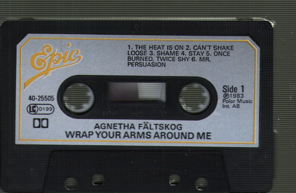 Agnetha Fältskog - Wrap Your Arms Around Me - Cassette