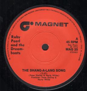 Ruby Pearl And The Dream Boats - Shang A Lang Song - 7 Inch