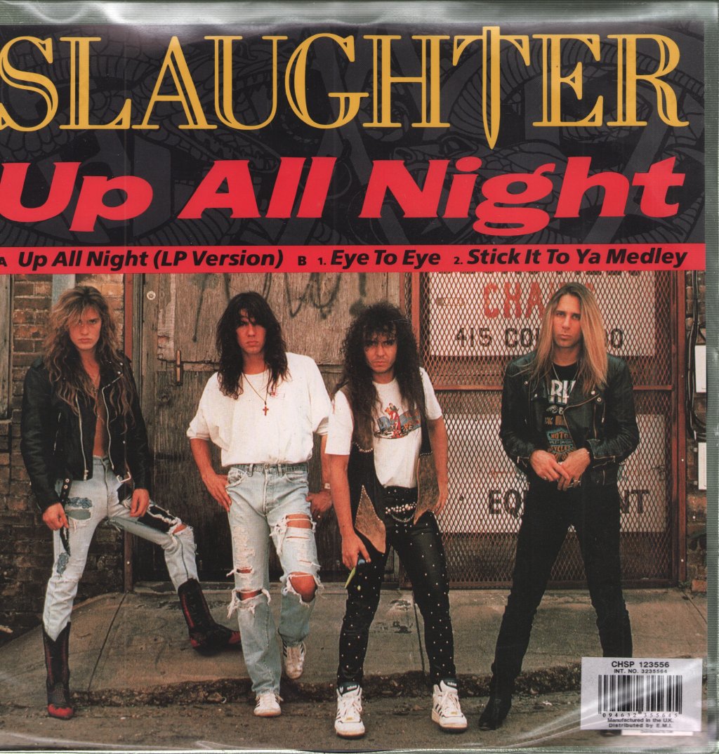 Slaughter (Rock/Metal Group) - Up All Night - 12 Inch