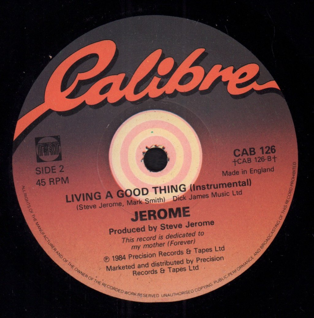 Jerome - Living A Good Thing - 7 Inch