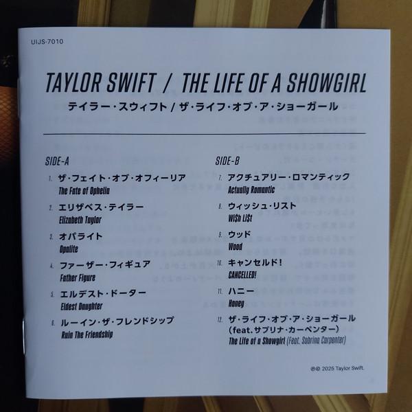 Taylor Swift - Life Of A Showgirl - Lp