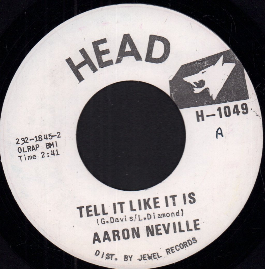 Aaron Neville - Tell It Like It Is - 7 Inch