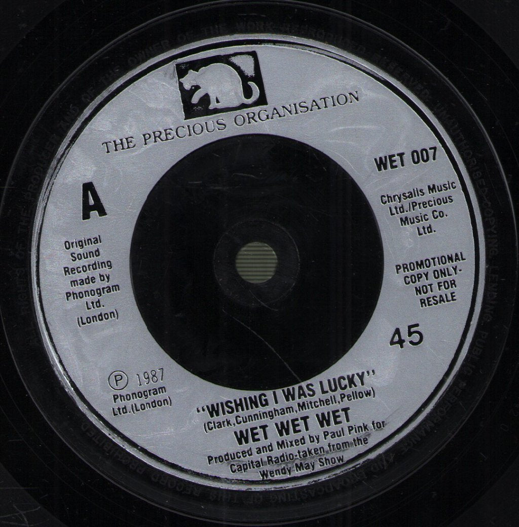 Wet Wet Wet - Wishing I Was Lucky - 7 Inch